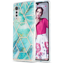Load image into Gallery viewer, 3D Electroplating Marble Pattern TPU Protective Case, For Samsung Galaxy S21 5G, For Samsung Galaxy S21 Plus 5G, For Samsung Galaxy S21 Ultra 5G, For LG Velvet 4G / Velvet 5G / G9