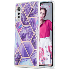 Load image into Gallery viewer, 3D Electroplating Marble Pattern TPU Protective Case, For Samsung Galaxy S21 5G, For Samsung Galaxy S21 Plus 5G, For Samsung Galaxy S21 Ultra 5G, For LG Velvet 4G / Velvet 5G / G9