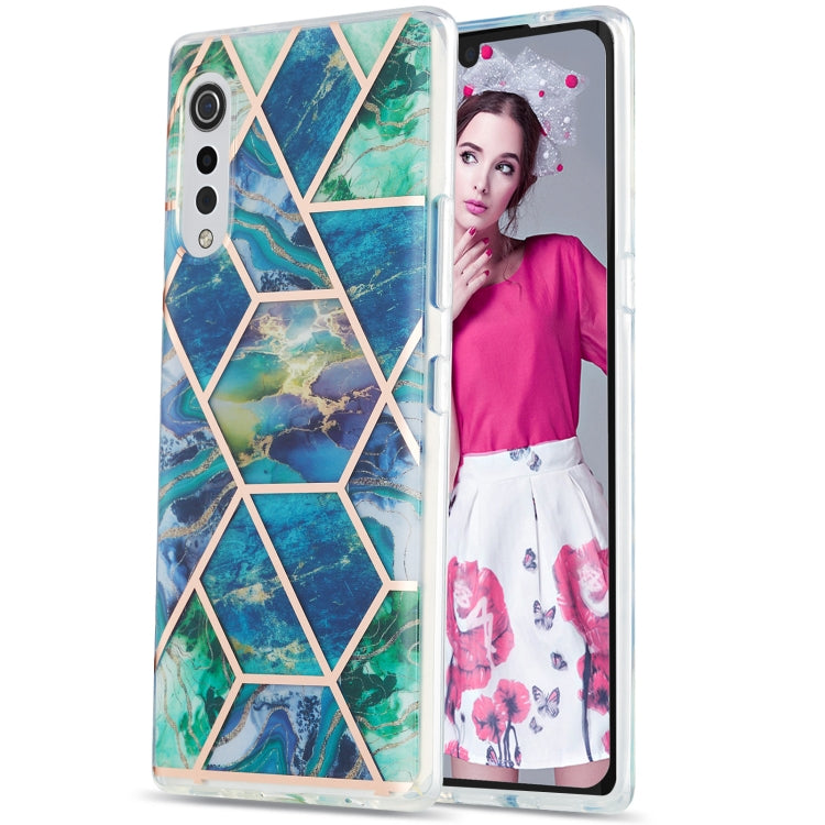 3D Electroplating Marble Pattern TPU Protective Case, For Samsung Galaxy S21 5G, For Samsung Galaxy S21 Plus 5G, For Samsung Galaxy S21 Ultra 5G, For LG Velvet 4G / Velvet 5G / G9