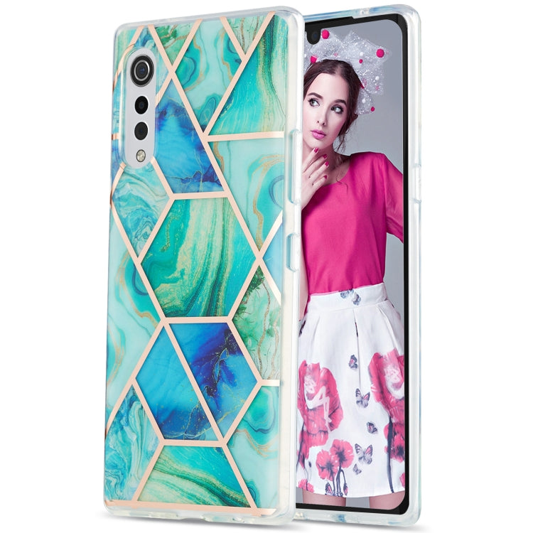 3D Electroplating Marble Pattern TPU Protective Case, For Samsung Galaxy S21 5G, For Samsung Galaxy S21 Plus 5G, For Samsung Galaxy S21 Ultra 5G, For LG Velvet 4G / Velvet 5G / G9