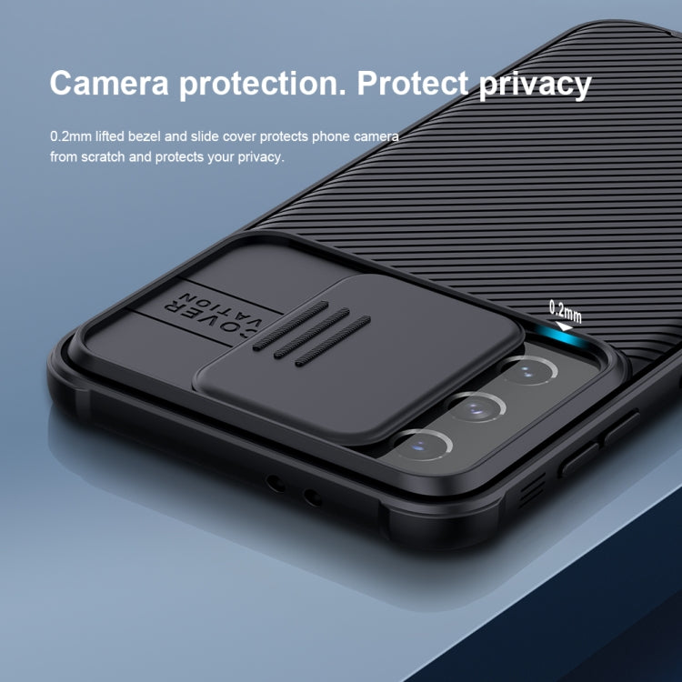 NILLKIN Black Mirror Pro Series Camshield Full Coverage Dust-proof Scratch Resistant Phone Case, For Samsung Galaxy S21 5G