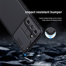 Load image into Gallery viewer, NILLKIN Black Mirror Pro Series Camshield Full Coverage Dust-proof Scratch Resistant Phone Case, For Samsung Galaxy S21 5G