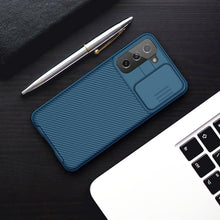 Load image into Gallery viewer, NILLKIN Black Mirror Pro Series Camshield Full Coverage Dust-proof Scratch Resistant Phone Case, For Samsung Galaxy S21 5G