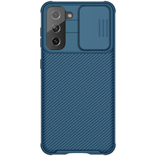 Load image into Gallery viewer, NILLKIN Black Mirror Pro Series Camshield Full Coverage Dust-proof Scratch Resistant Phone Case, For Samsung Galaxy S21 5G