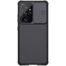 Load image into Gallery viewer, NILLKIN Black Mirror Pro Series Camshield Full Coverage Dust-proof Scratch Resistant Phone Case, For Samsung Galaxy S21 5G, For Samsung Galaxy S21 Ultra 5G