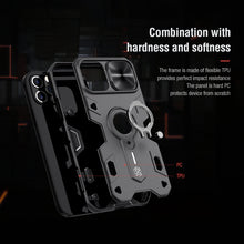 Load image into Gallery viewer, NILLKIN Shockproof CamShield Armor Protective Case with Invisible Ring Holder, For iPhone 12 Pro Max