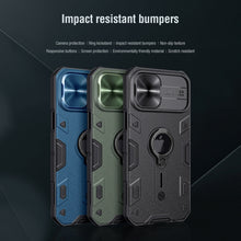 Load image into Gallery viewer, NILLKIN Shockproof CamShield Armor Protective Case with Invisible Ring Holder, For iPhone 12 Pro Max