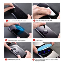 Load image into Gallery viewer, UV Liquid Curved Full Glue Tempered Glass Film, For Samsung Galaxy S21 5G, For Samsung Galaxy S21 Ultra 5G, For Samsung Galaxy S21+ 5G