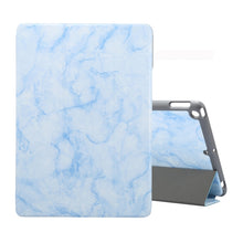 Load image into Gallery viewer, For iPad 10.2 inch Marble Texture Pattern Horizontal Flip Leather Case, with Three-folding Holder &amp; Pen Slot &amp; Sleep / Wake-up Function, For iPad 10.2 inch