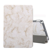 Load image into Gallery viewer, For iPad 10.2 inch Marble Texture Pattern Horizontal Flip Leather Case, with Three-folding Holder &amp; Pen Slot &amp; Sleep / Wake-up Function, For iPad 10.2 inch