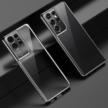 Load image into Gallery viewer, SULADA Shockproof Plating Silicone Transparent Protective Case, For Samsung Galaxy S21 Ultra 5G, For Samsung Galaxy S21 5G