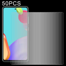 Load image into Gallery viewer, 50 PCS 0.26mm 9H 2.5D Tempered Glass Film, For Samsung Galaxy A72 5G / 4G (50 PCS), For Samsung Galaxy A52 5G (50pcs)