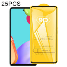 Load image into Gallery viewer, 25 PCS 9D Full Glue Full Screen Tempered Glass Film, For Samsung Galaxy A72 5G / 4G (25pcs), For Samsung Galaxy A52 4G (25pcs), For Samsung Galaxy A52 5G / 4G (25pcs)