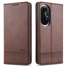 Load image into Gallery viewer, AZNS Magnetic Calf Texture Horizontal Flip Leather Case with Card Slots &amp; Holder &amp; Wallet, For Huawei nova 8 5G, For Samsung Galaxy S21 Ultra 5G, For Huawei nova 8 Pro 5G
