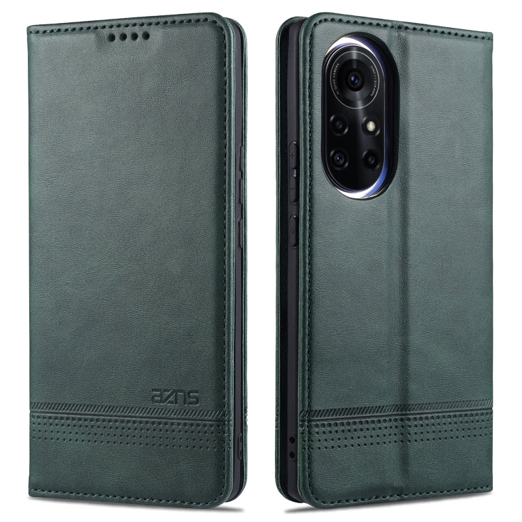 AZNS Magnetic Calf Texture Horizontal Flip Leather Case with Card Slots & Holder & Wallet, For Huawei nova 8 5G, For Samsung Galaxy S21 Ultra 5G, For Huawei nova 8 Pro 5G