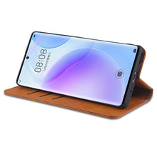 Load image into Gallery viewer, AZNS Magnetic Calf Texture Horizontal Flip Leather Case with Card Slots &amp; Holder &amp; Wallet, For Huawei nova 8 5G, For Samsung Galaxy S21 Ultra 5G, For Huawei nova 8 Pro 5G