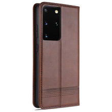 Load image into Gallery viewer, AZNS Magnetic Calf Texture Horizontal Flip Leather Case with Card Slots &amp; Holder &amp; Wallet, For Samsung Galaxy S21 Ultra 5G, For Huawei nova 8 5G, For Huawei nova 8 Pro 5G