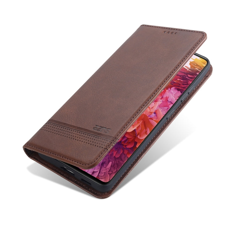 AZNS Magnetic Calf Texture Horizontal Flip Leather Case with Card Slots & Holder & Wallet, For Samsung Galaxy S21 Ultra 5G, For Huawei nova 8 5G, For Huawei nova 8 Pro 5G