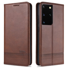 Load image into Gallery viewer, AZNS Magnetic Calf Texture Horizontal Flip Leather Case with Card Slots &amp; Holder &amp; Wallet, For Huawei nova 8 5G, For Samsung Galaxy S21 Ultra 5G, For Huawei nova 8 Pro 5G