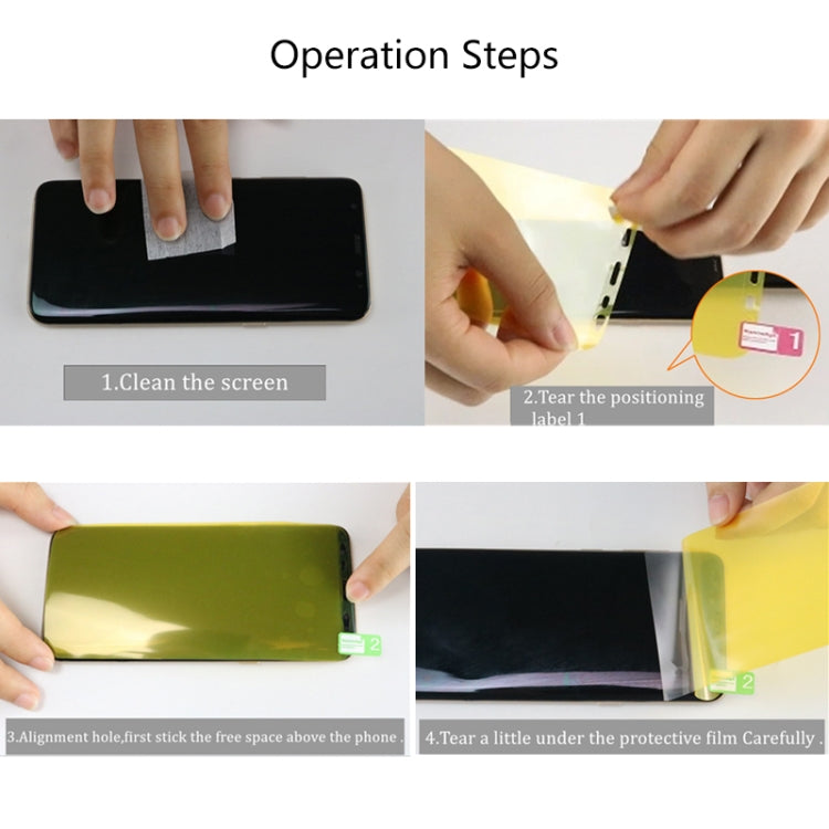 25 PCS Soft TPU Full Coverage Front Screen Protector, For Samsung Galaxy S21 5G (25 PCS), For Samsung Galaxy S21+ 5G (25 PCS)