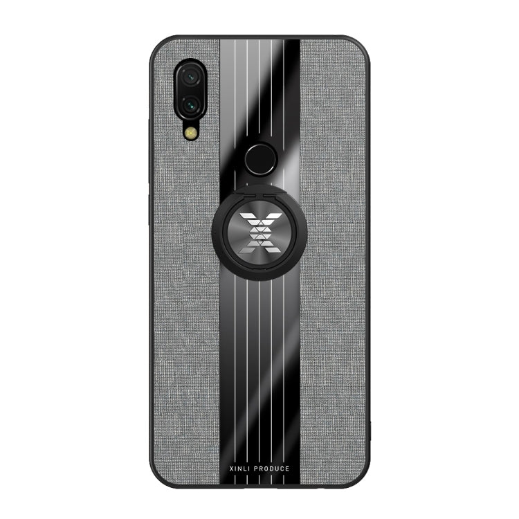 XINLI Stitching Cloth Textue Shockproof TPU Protective Case with Ring Holder, For Xiaomi Redmi 7, For Xiaomi Mi 9T / Redmi K20, For Xiaomi Redmi Note 5, For Xiaomi Redmi Note 7, For Xiaomi Redmi 5 Plus, For Xiaomi Redmi Note 8, For Xiaomi Mi 8         ...