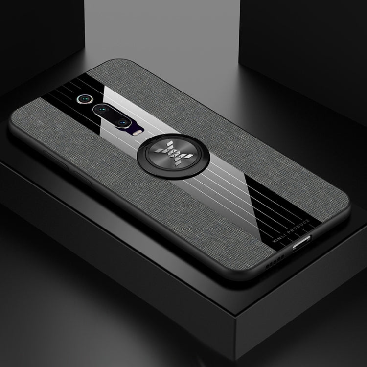 XINLI Stitching Cloth Textue Shockproof TPU Protective Case with Ring Holder, For Xiaomi Redmi 7, For Xiaomi Mi 9T / Redmi K20, For Xiaomi Redmi Note 5, For Xiaomi Redmi Note 7, For Xiaomi Redmi 5 Plus, For Xiaomi Redmi Note 8, For Xiaomi Mi 8         ...