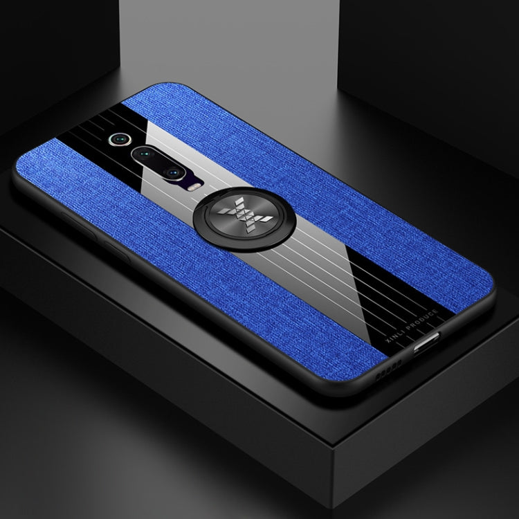 XINLI Stitching Cloth Textue Shockproof TPU Protective Case with Ring Holder, For Xiaomi Redmi 7, For Xiaomi Mi 9T / Redmi K20, For Xiaomi Redmi Note 5, For Xiaomi Redmi Note 7, For Xiaomi Redmi 5 Plus, For Xiaomi Redmi Note 8, For Xiaomi Mi 8         ...