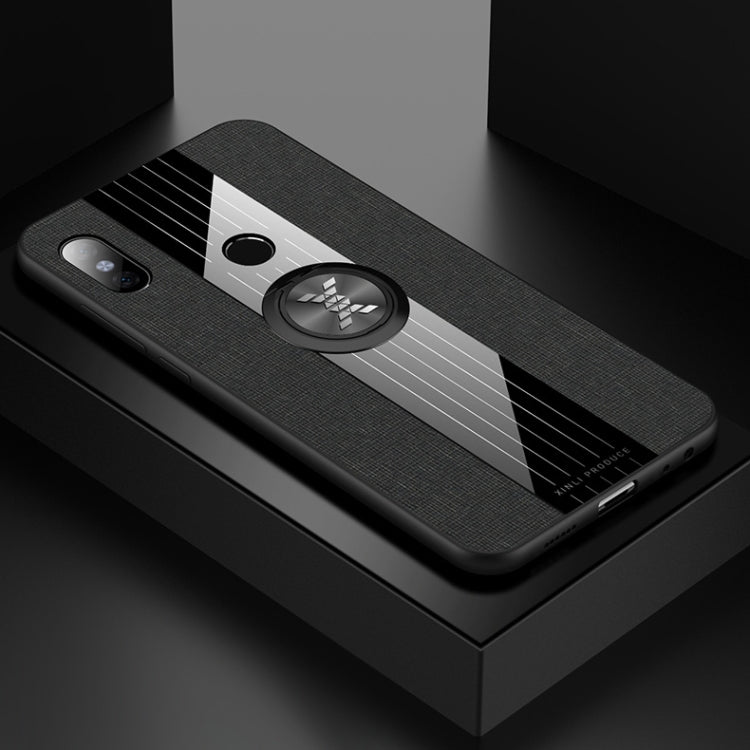 XINLI Stitching Cloth Textue Shockproof TPU Protective Case with Ring Holder, For Xiaomi Redmi 7, For Xiaomi Mi 9T / Redmi K20, For Xiaomi Redmi Note 5, For Xiaomi Redmi Note 7, For Xiaomi Redmi 5 Plus, For Xiaomi Redmi Note 8, For Xiaomi Mi 8         ...