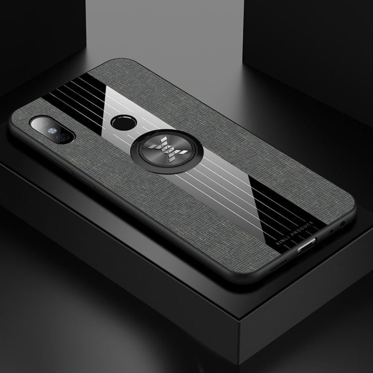 XINLI Stitching Cloth Textue Shockproof TPU Protective Case with Ring Holder, For Xiaomi Redmi 7, For Xiaomi Mi 9T / Redmi K20, For Xiaomi Redmi Note 5, For Xiaomi Redmi Note 7, For Xiaomi Redmi 5 Plus, For Xiaomi Redmi Note 8, For Xiaomi Mi 8         ...