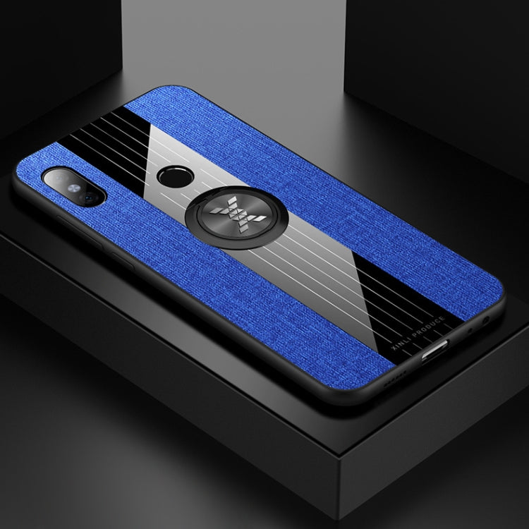 XINLI Stitching Cloth Textue Shockproof TPU Protective Case with Ring Holder, For Xiaomi Redmi 7, For Xiaomi Mi 9T / Redmi K20, For Xiaomi Redmi Note 5, For Xiaomi Redmi Note 7, For Xiaomi Redmi 5 Plus, For Xiaomi Redmi Note 8, For Xiaomi Mi 8         ...