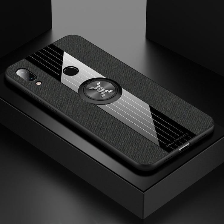 XINLI Stitching Cloth Textue Shockproof TPU Protective Case with Ring Holder, For Xiaomi Redmi 7, For Xiaomi Mi 9T / Redmi K20, For Xiaomi Redmi Note 5, For Xiaomi Redmi Note 7, For Xiaomi Redmi 5 Plus, For Xiaomi Redmi Note 8, For Xiaomi Mi 8         ...
