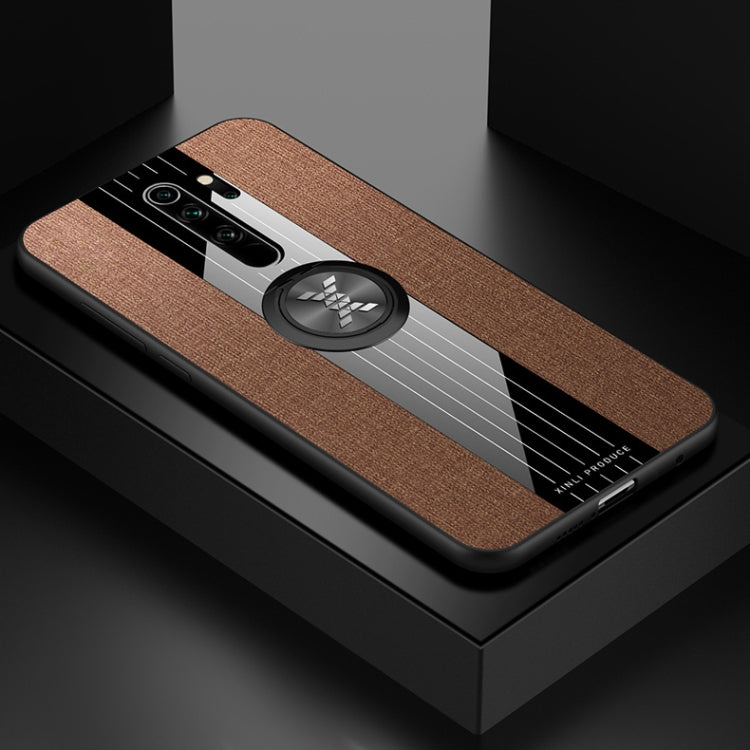 XINLI Stitching Cloth Textue Shockproof TPU Protective Case with Ring Holder, For Xiaomi Redmi 7, For Xiaomi Mi 9T / Redmi K20, For Xiaomi Redmi Note 5, For Xiaomi Redmi Note 7, For Xiaomi Redmi 5 Plus, For Xiaomi Redmi Note 8, For Xiaomi Mi 8         ...