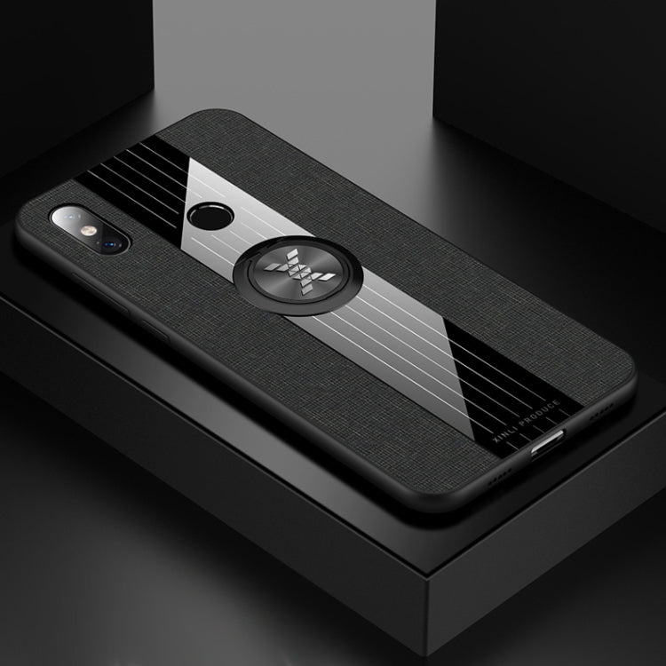 XINLI Stitching Cloth Textue Shockproof TPU Protective Case with Ring Holder, For Xiaomi Redmi 7, For Xiaomi Mi 9T / Redmi K20, For Xiaomi Redmi Note 5, For Xiaomi Redmi Note 7, For Xiaomi Redmi 5 Plus, For Xiaomi Redmi Note 8, For Xiaomi Mi 8         ...