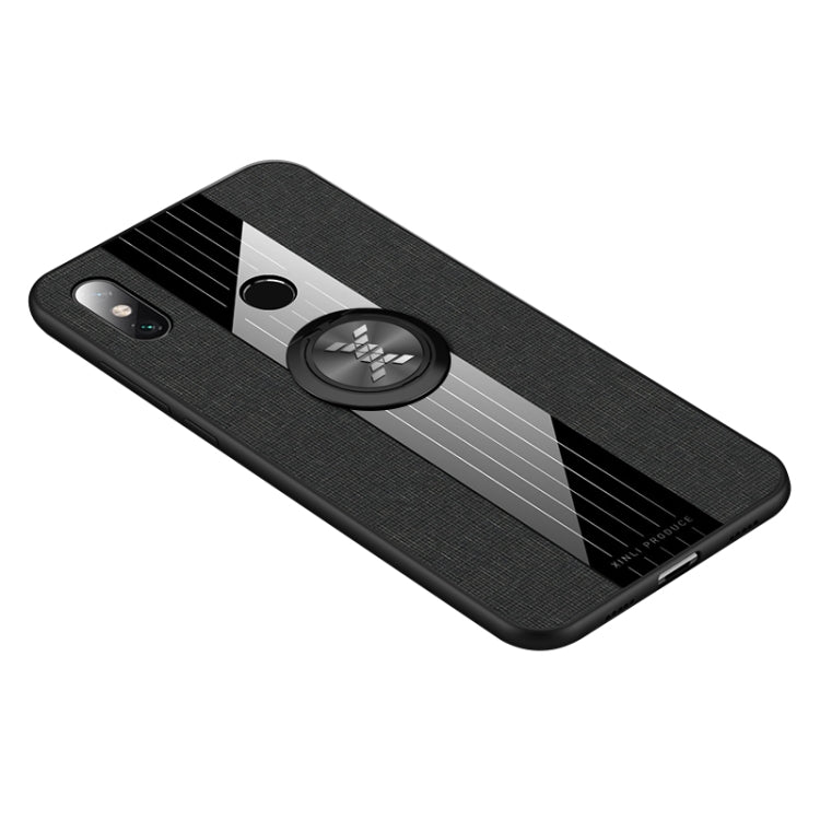 XINLI Stitching Cloth Textue Shockproof TPU Protective Case with Ring Holder, For Xiaomi Redmi 7, For Xiaomi Mi 9T / Redmi K20, For Xiaomi Redmi Note 5, For Xiaomi Redmi Note 7, For Xiaomi Redmi 5 Plus, For Xiaomi Redmi Note 8, For Xiaomi Mi 8         ...