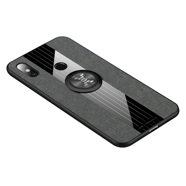 XINLI Stitching Cloth Textue Shockproof TPU Protective Case with Ring Holder, For Xiaomi Redmi 7, For Xiaomi Mi 9T / Redmi K20, For Xiaomi Redmi Note 5, For Xiaomi Redmi Note 7, For Xiaomi Redmi 5 Plus, For Xiaomi Redmi Note 8, For Xiaomi Mi 8         ...