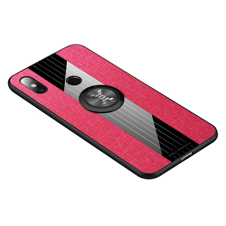 XINLI Stitching Cloth Textue Shockproof TPU Protective Case with Ring Holder, For Xiaomi Redmi 7, For Xiaomi Mi 9T / Redmi K20, For Xiaomi Redmi Note 5, For Xiaomi Redmi Note 7, For Xiaomi Redmi 5 Plus, For Xiaomi Redmi Note 8, For Xiaomi Mi 8         ...