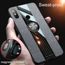 Load image into Gallery viewer, XINLI Stitching Cloth Textue Shockproof TPU Protective Case with Ring Holder, For Xiaomi Mi 6X / A2, For Xiaomi Mi 9 SE, For Xiaomi Mi CC9, For Xiaomi Mi CC9e, For Xiaomi Mi 8 Lite
