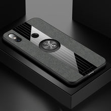 Load image into Gallery viewer, XINLI Stitching Cloth Textue Shockproof TPU Protective Case with Ring Holder, For Xiaomi Mi 6X / A2, For Xiaomi Mi 9 SE, For Xiaomi Mi CC9, For Xiaomi Mi CC9e, For Xiaomi Mi 8 Lite