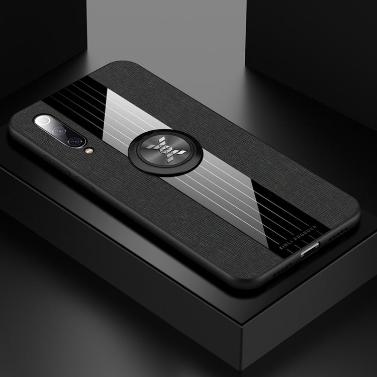 XINLI Stitching Cloth Textue Shockproof TPU Protective Case with Ring Holder, For Xiaomi Mi 6X / A2, For Xiaomi Mi 9 SE, For Xiaomi Mi CC9, For Xiaomi Mi CC9e, For Xiaomi Mi 8 Lite
