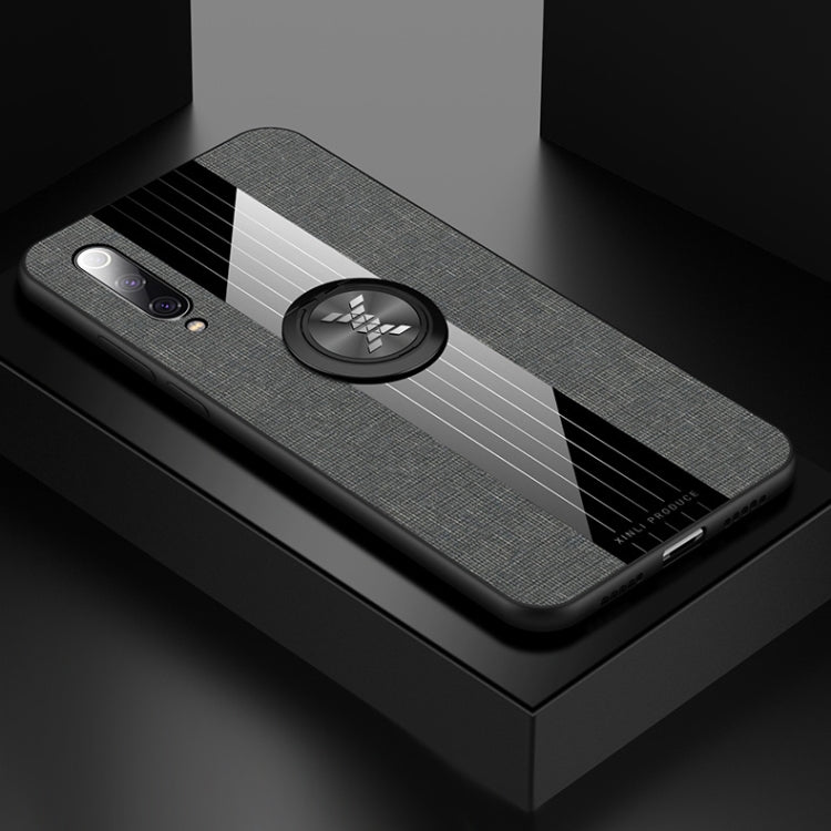 XINLI Stitching Cloth Textue Shockproof TPU Protective Case with Ring Holder, For Xiaomi Mi 6X / A2, For Xiaomi Mi 9 SE, For Xiaomi Mi CC9, For Xiaomi Mi CC9e, For Xiaomi Mi 8 Lite