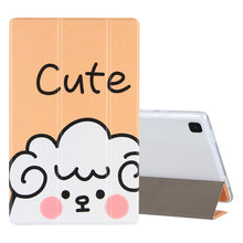 Load image into Gallery viewer, Coloured Drawing Pattern Horizontal Flip Leather Case with Three-folding Holder, For Lenovo Tab P11 Pro (TB-XJ706F), For Samsung Galaxy Tab A7 10.4 (2020)