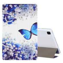 Load image into Gallery viewer, Coloured Drawing Pattern Horizontal Flip Leather Case with Three-folding Holder, For Lenovo Tab P11 Pro (TB-XJ706F), For Samsung Galaxy Tab A7 10.4 (2020)