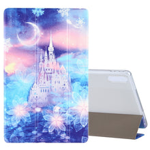 Load image into Gallery viewer, Coloured Drawing Pattern Horizontal Flip Leather Case with Three-folding Holder, For Lenovo Tab P11 Pro (TB-XJ706F), For Samsung Galaxy Tab A7 10.4 (2020)