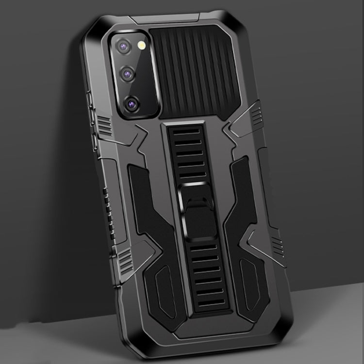 Vanguard Warrior All Inclusive Double-color Shockproof TPU + PC Protective Case with Holder, For Samsung Galaxy A51 / Galaxy A31