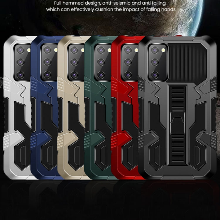 Vanguard Warrior All Inclusive Double-color Shockproof TPU + PC Protective Case with Holder, For Samsung Galaxy A51 / Galaxy A31