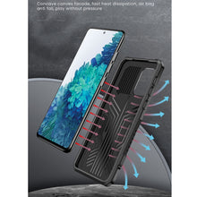 Load image into Gallery viewer, Vanguard Warrior All Inclusive Double-color Shockproof TPU + PC Protective Case with Holder, For Samsung Galaxy A51 / Galaxy A31