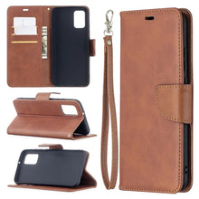Load image into Gallery viewer, Retro Lambskin Texture Pure Color Horizontal Flip PU Leather Case with Holder &amp; Card Slots &amp; Wallet &amp; Lanyard, For Nokia 5.4, For Samsung Galaxy A02s (EU Version)