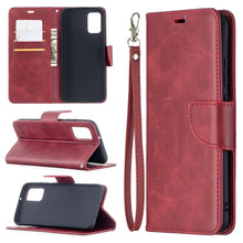 Load image into Gallery viewer, Retro Lambskin Texture Pure Color Horizontal Flip PU Leather Case with Holder &amp; Card Slots &amp; Wallet &amp; Lanyard, For Nokia 5.4, For Samsung Galaxy A02s (EU Version)