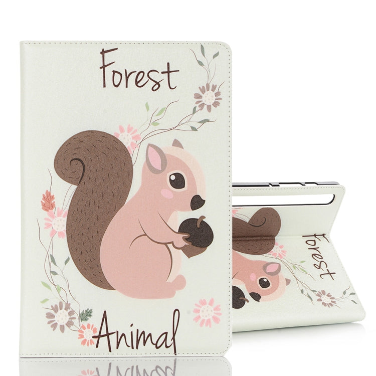 For Galaxy Tab S6 T860 / T865 Horizontal Flip Leather Case with Card Slots & Holder & Wallet & Photo Frame