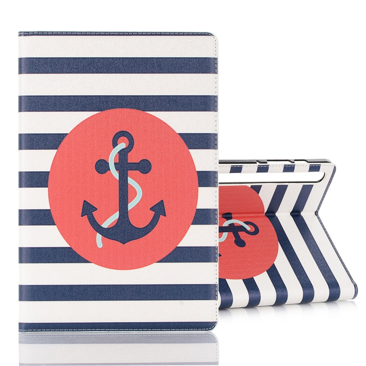 For Galaxy Tab S6 T860 / T865 Horizontal Flip Leather Case with Card Slots & Holder & Wallet & Photo Frame